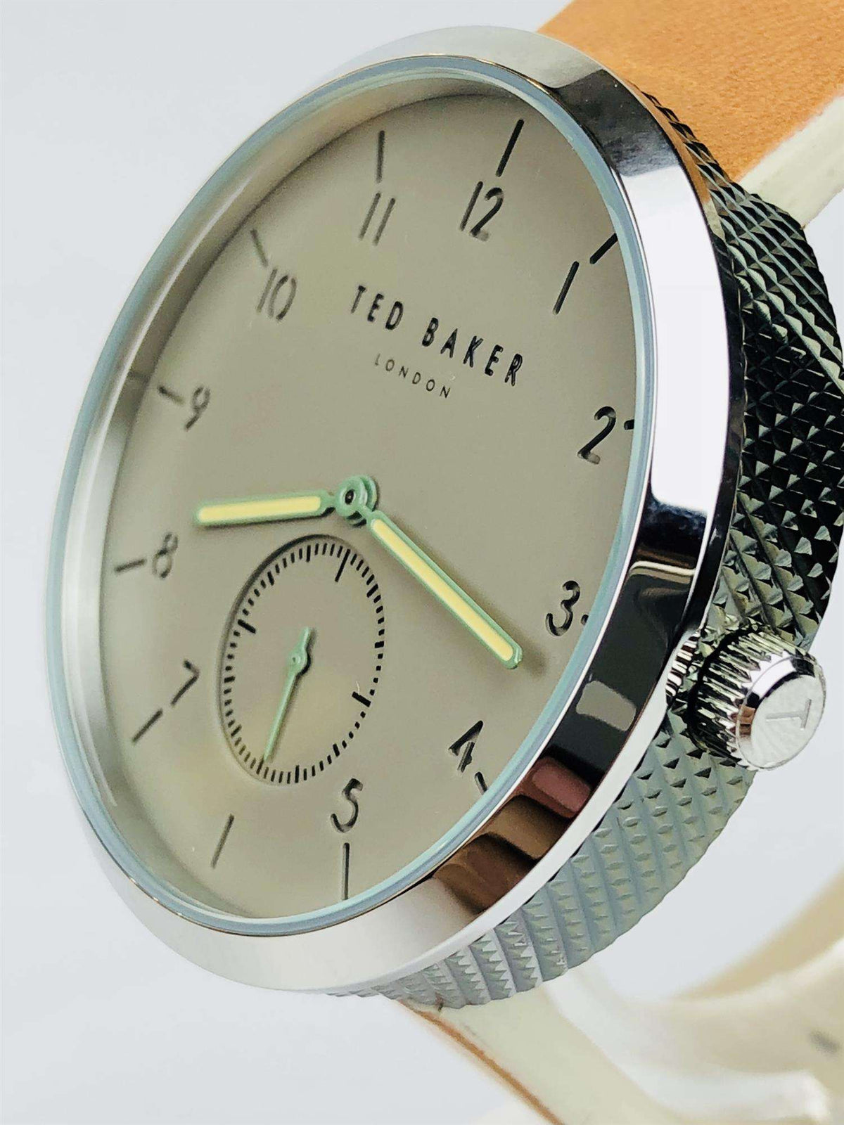 Ted Baker Josh Grey Dial Brown Leather Men's Watch TE50011008