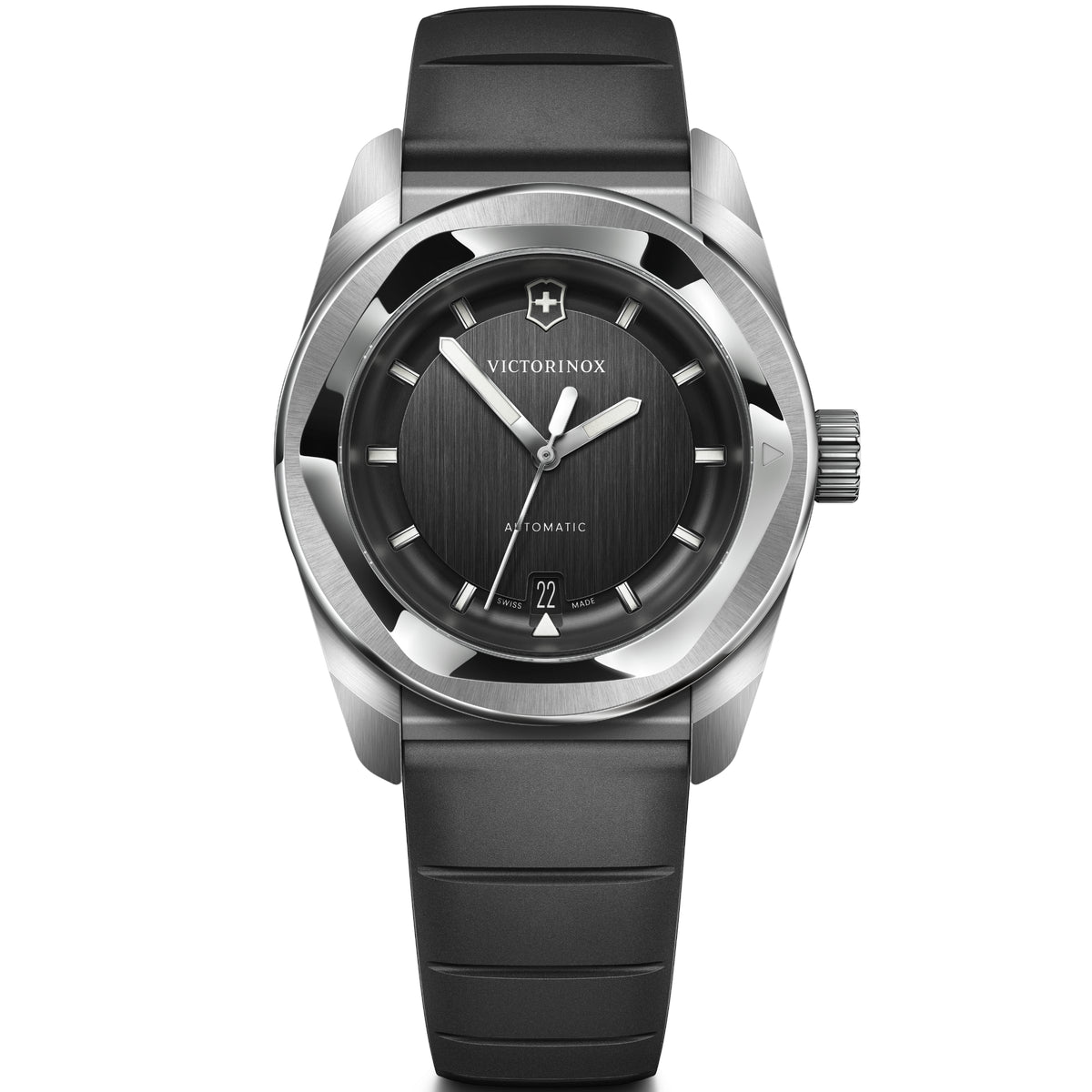 Victorinox Concept One 39mm Black Dial Rubber Mens Automatic Watch 242057