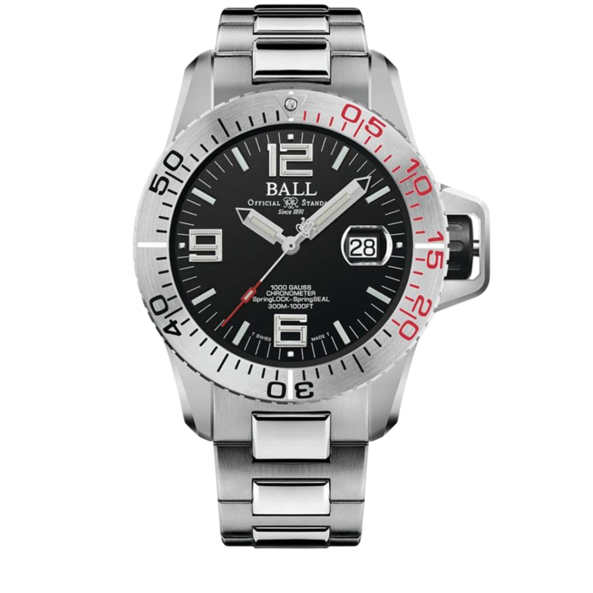 Ball Engineer Hydrocarbon EOD Limited Edition Automatic Men's Watch DM3200A-S1C-BK