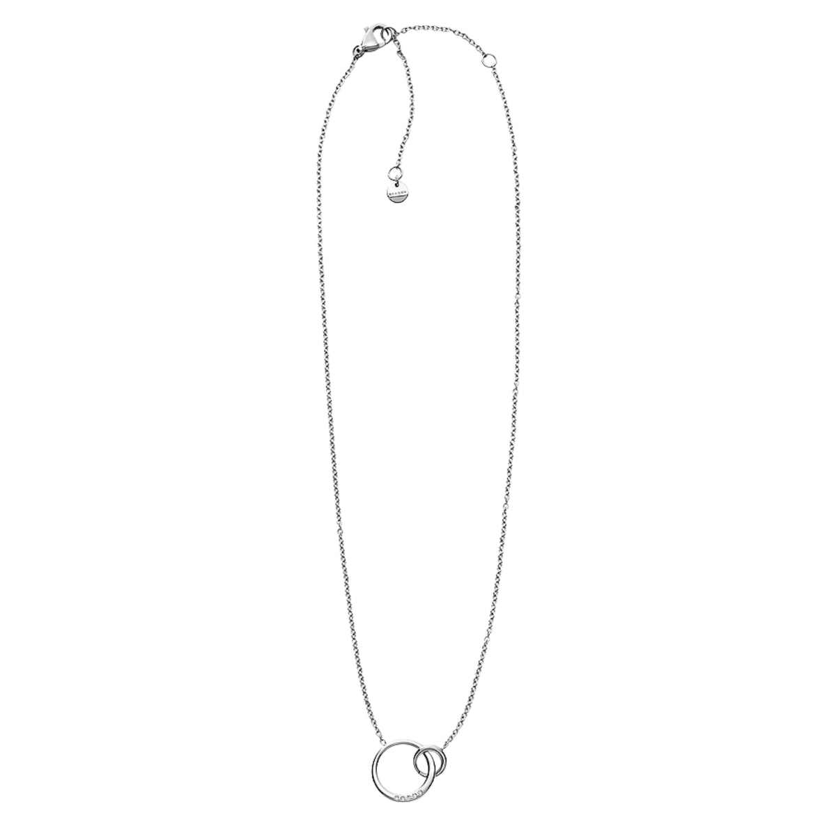 Skagen Kariana Silber-Ton Kristall Anhänger Damenkette SKJ1053040