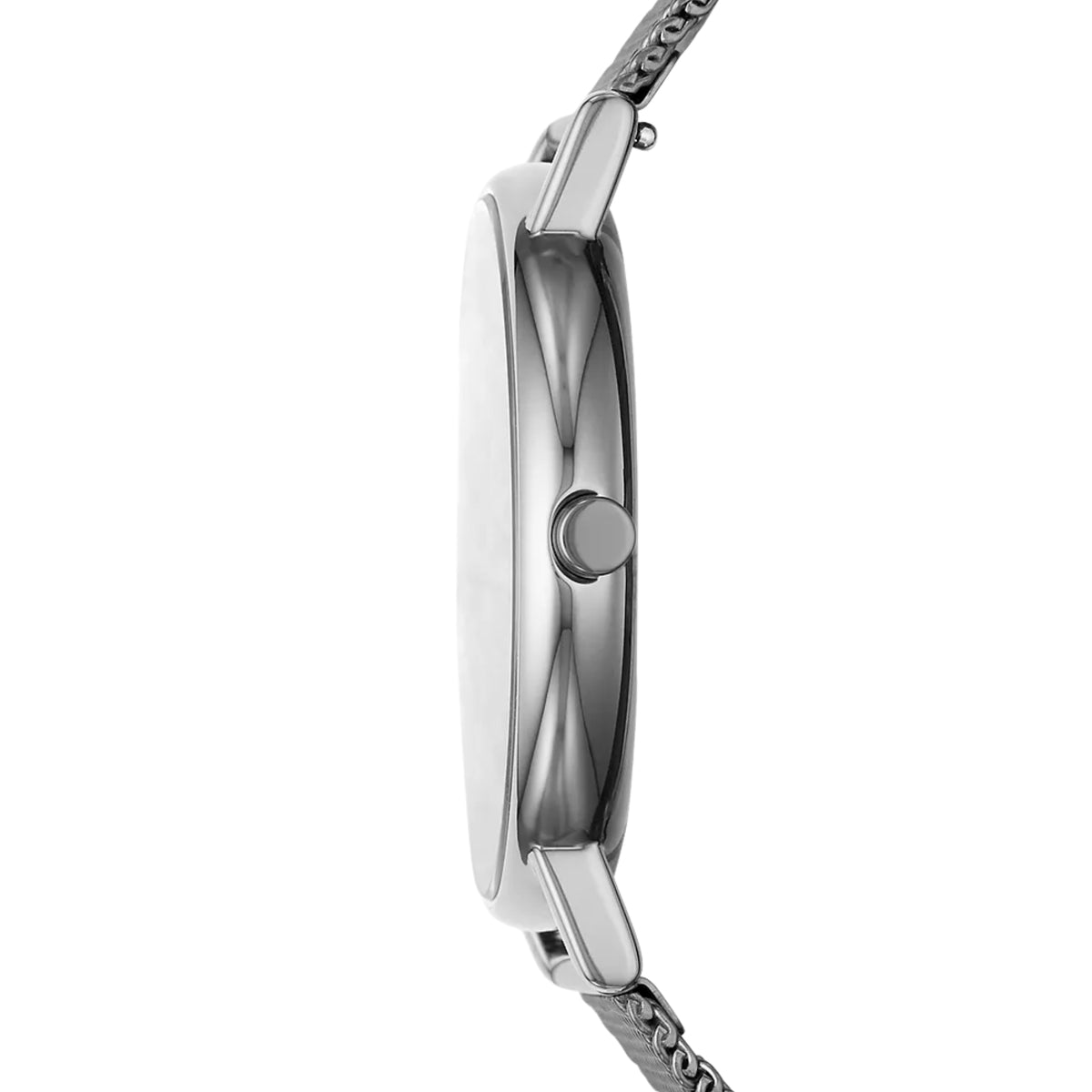 Skagen Signatur Graues Stahl-Mesh-Armband Graues Zifferblatt Herrenarmbanduhr SKW6577