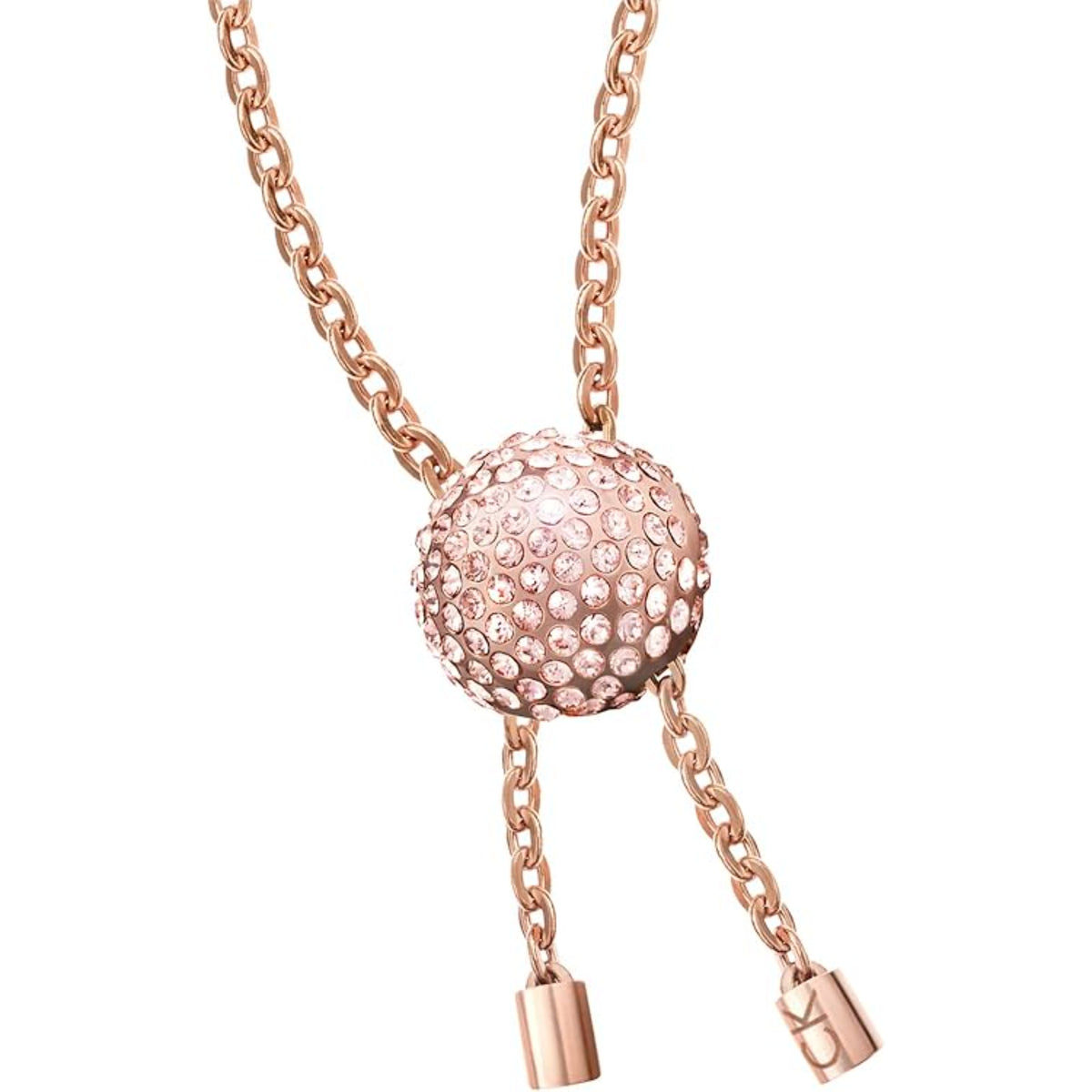 Calvin Klein Side Swarovski Crystal Rose Women's Bracelet KJ5QPB140100