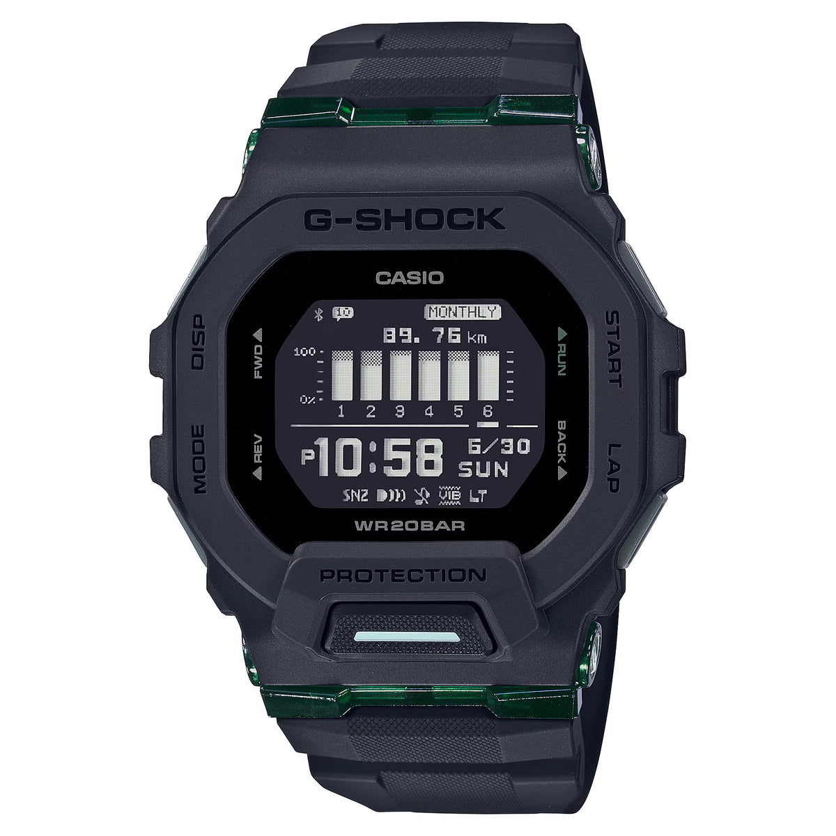 Casio G-Shock Urban Utility GBD-200 Series Digital Resin Strap Men's Watch GBD-200UU-1ER