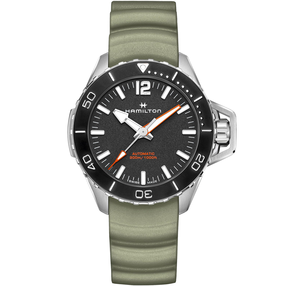 Hamilton Khaki Navy Frogman H77825331 WatchNation