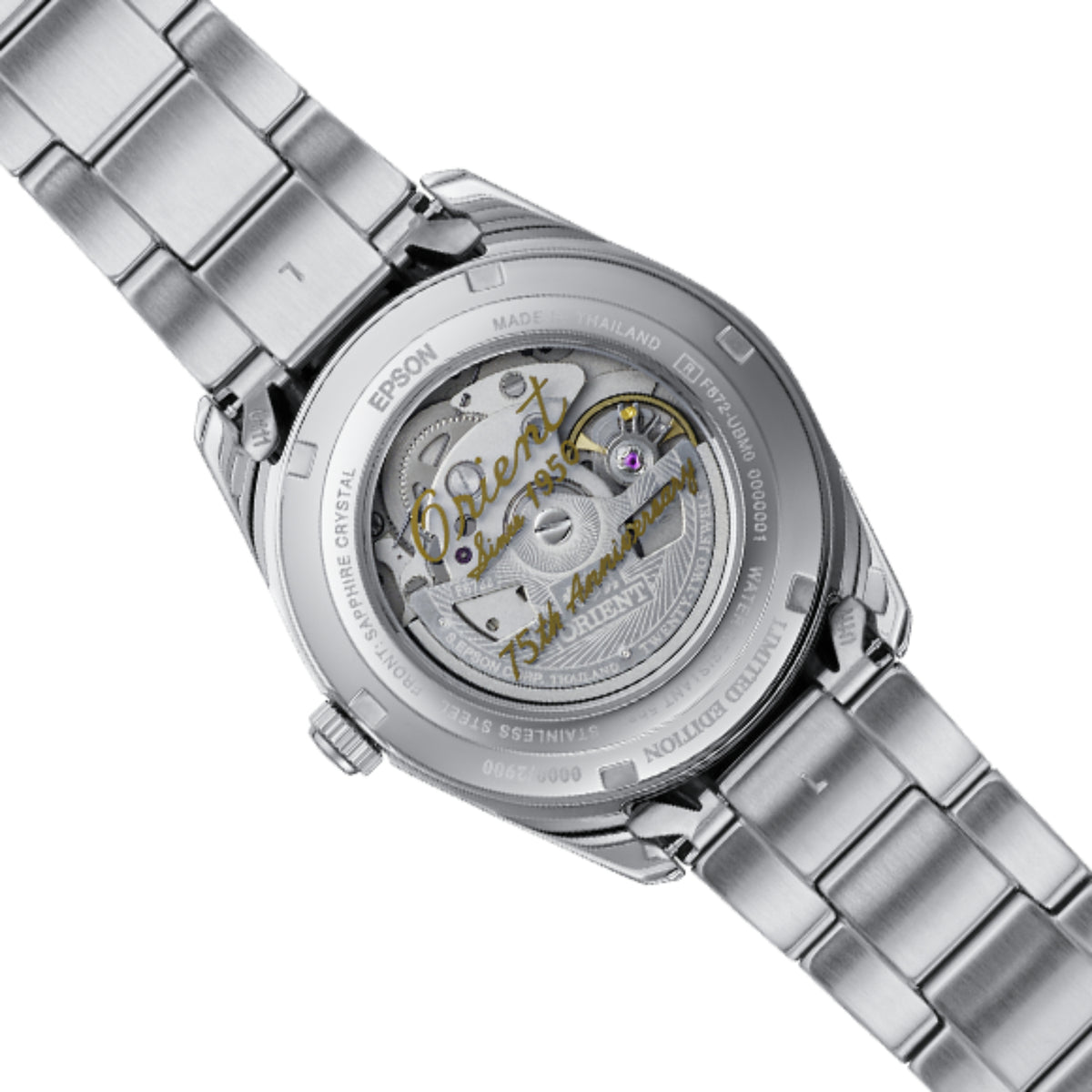 Orient RA-AC0R04N30B Stretto 75th Anniversary Grey Dial Limited Watch