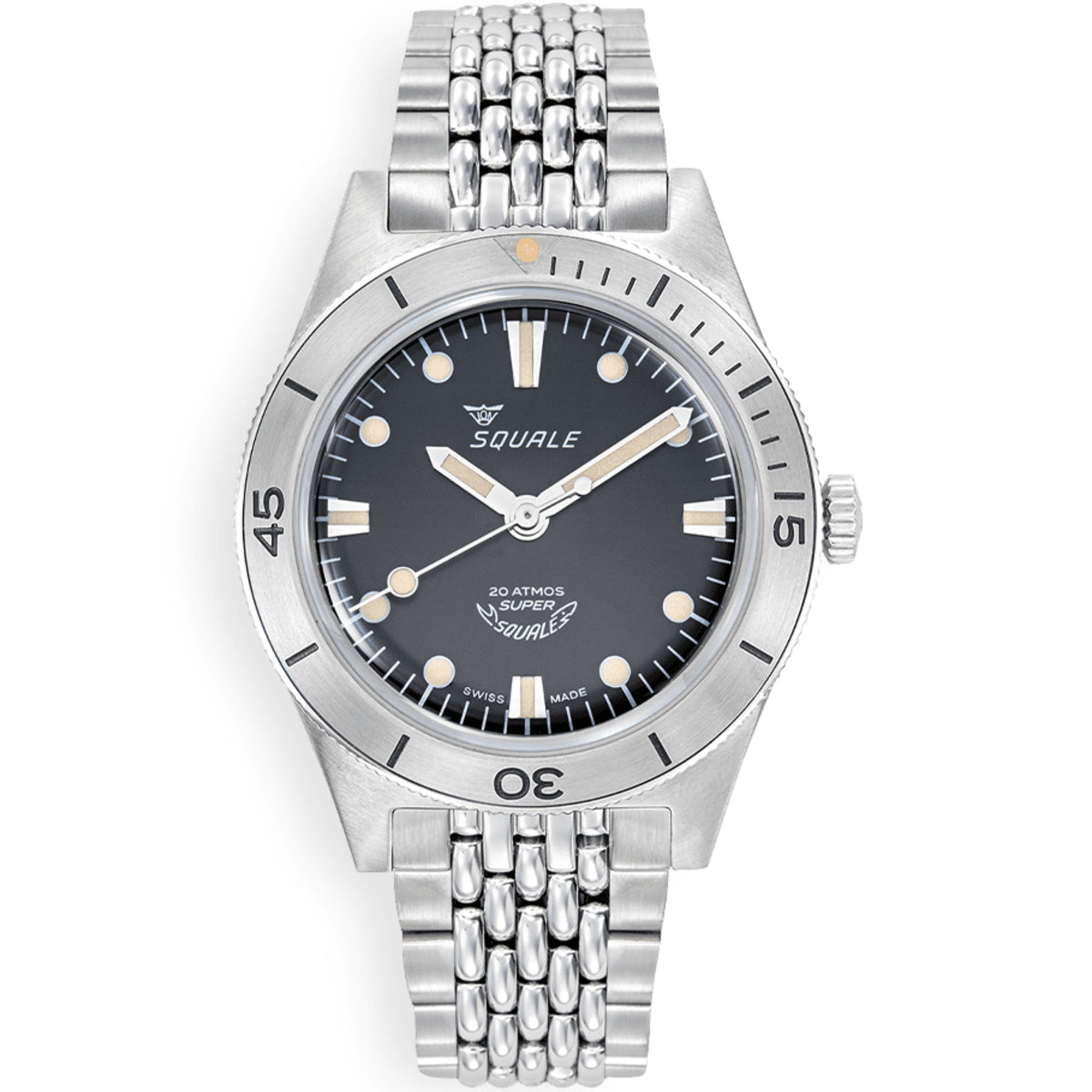 Squale Super-Squale Automatic Men's Watch SUPERSSBK.AC
