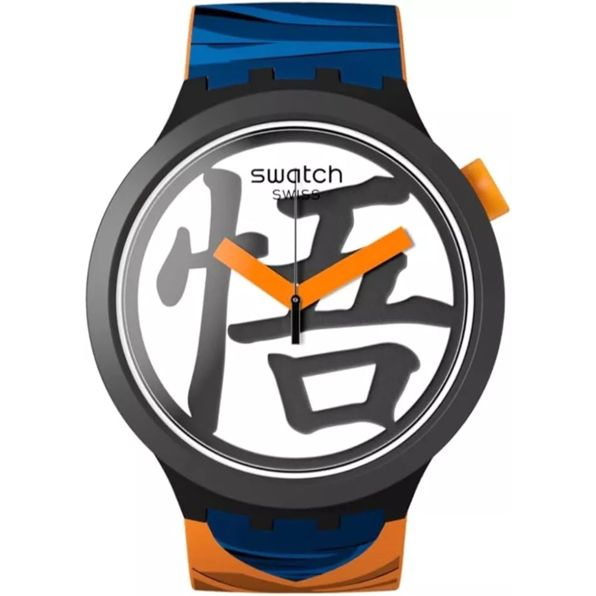 Swatch Dragon Ball X Goku White Dial Unisex Watch SB01Z101