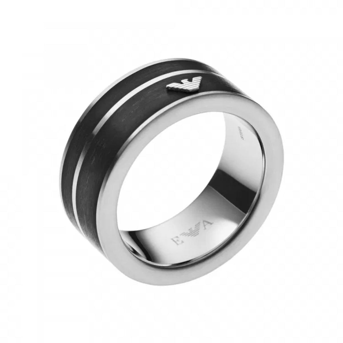 Emporio Armani Men’s Stainless Steel Ring EGS2032040-11