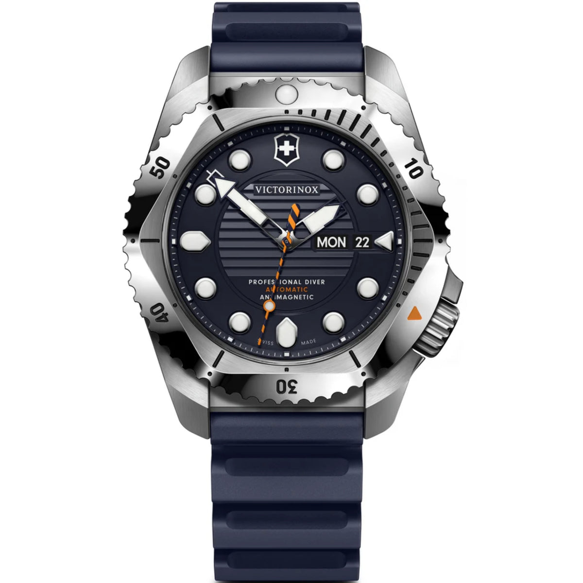 Victorinox Dive Pro blue dial automatic watch 241995 front view