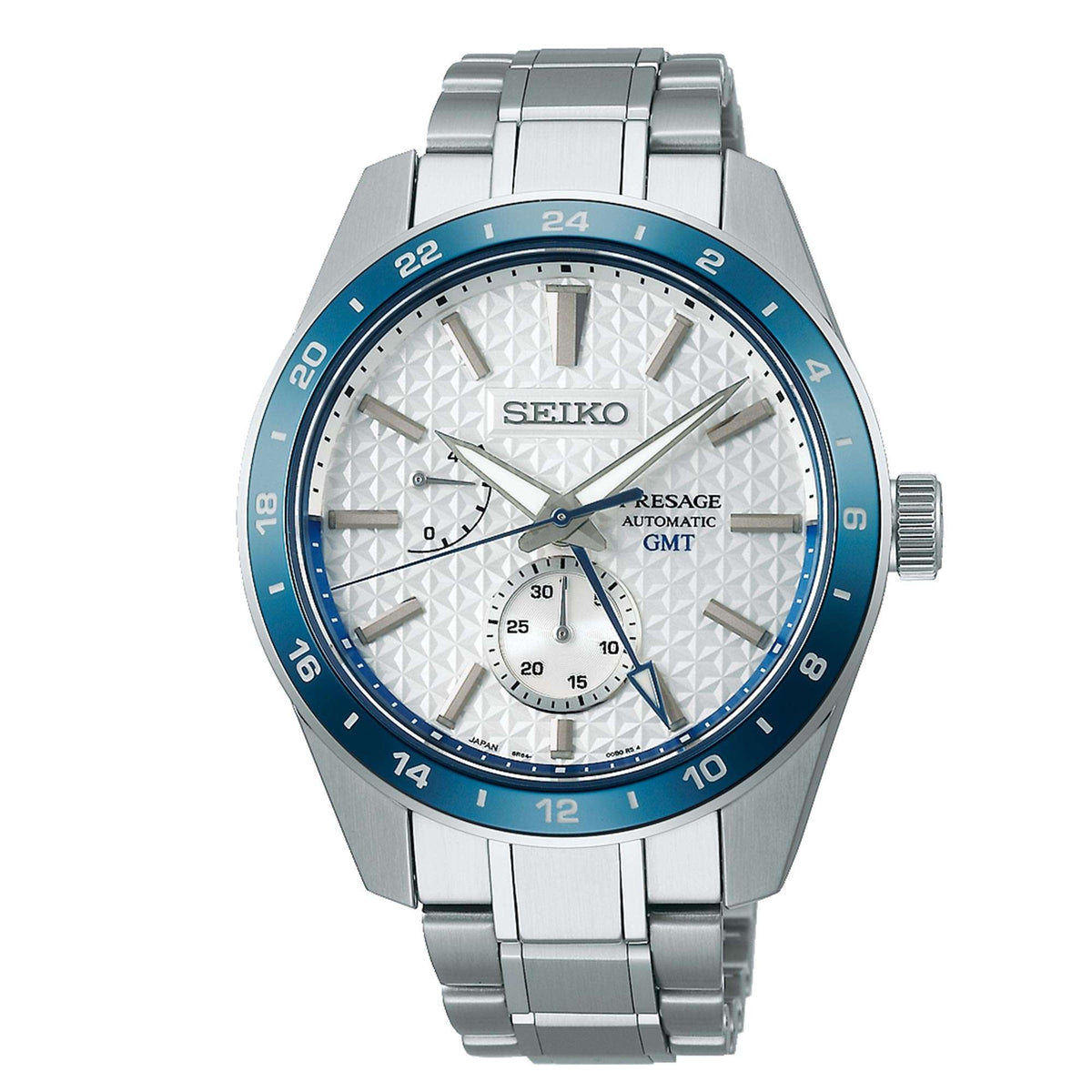 Seiko Presage Sharp Edged Series 140th Anniversary Limited Edition Automatic Movement White Dial Stainless Steel Bracelet SPB223J1