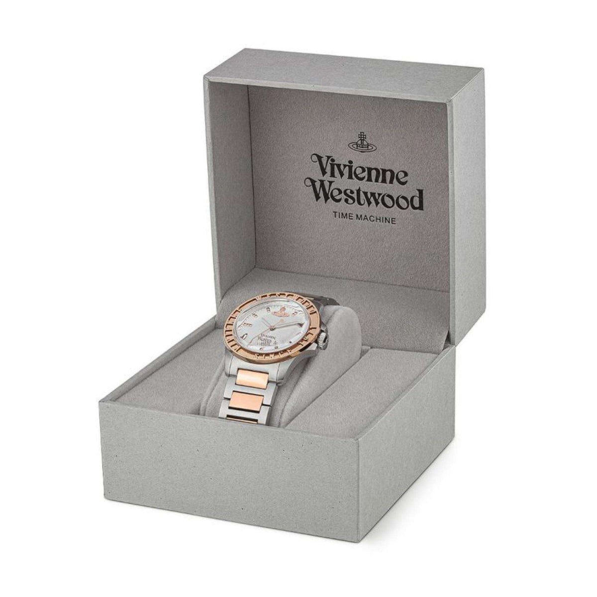 Sunbury quartz watch in gift box with gray cushion