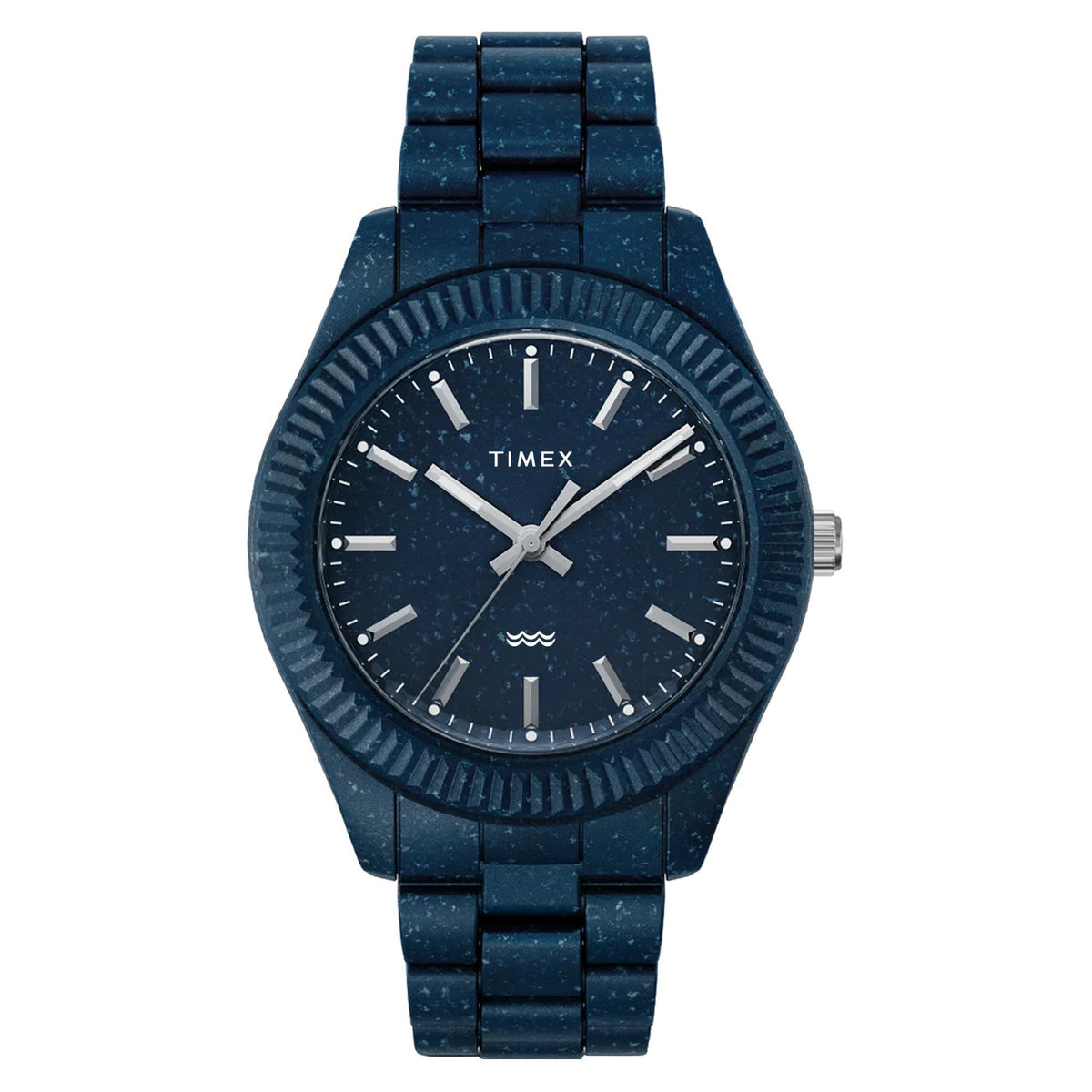 Timex Legacy Ocean Blue Dial #Tide Ocean Strap Men's Watch TW2V37400