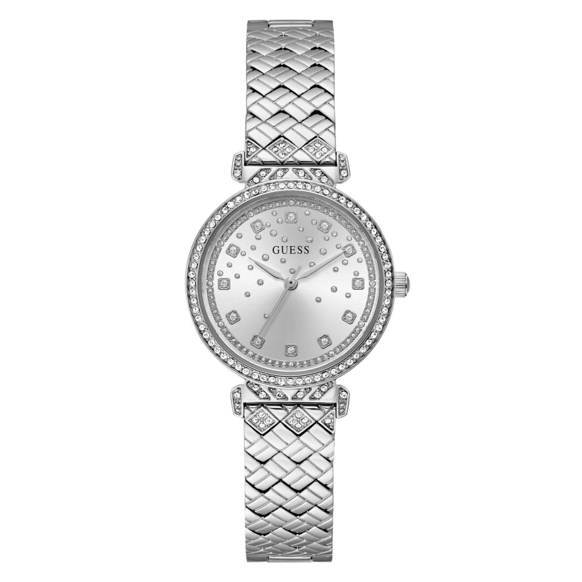 GUESS Enchantment Silver Dial Ladies Watch GW0763L1