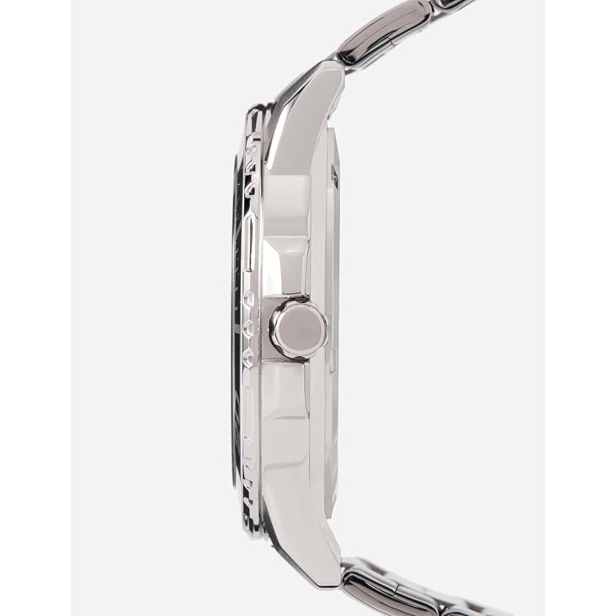 Lorus Quartz Black Dial Steel Strap Men's Watch RH355AX9