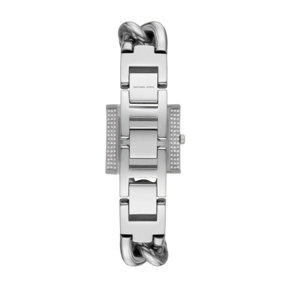 Michael Kors MK Chain Lock White Dial Women’s Watch MK4718