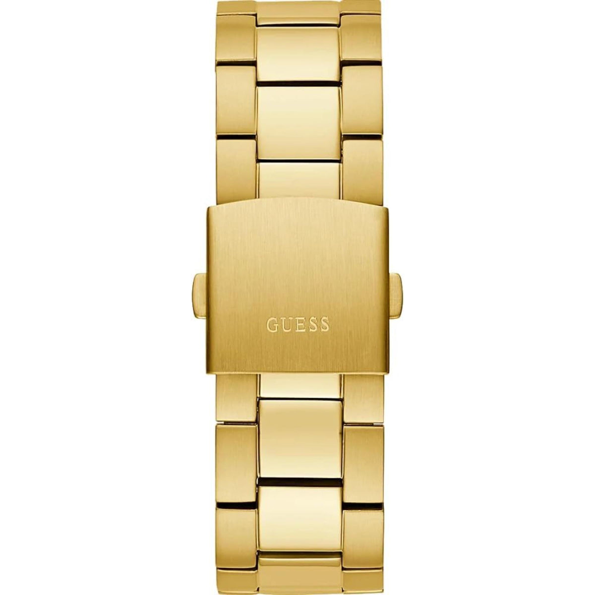 Guess Men's Black Dial Gold Tone Stainless Watch GW0539G2