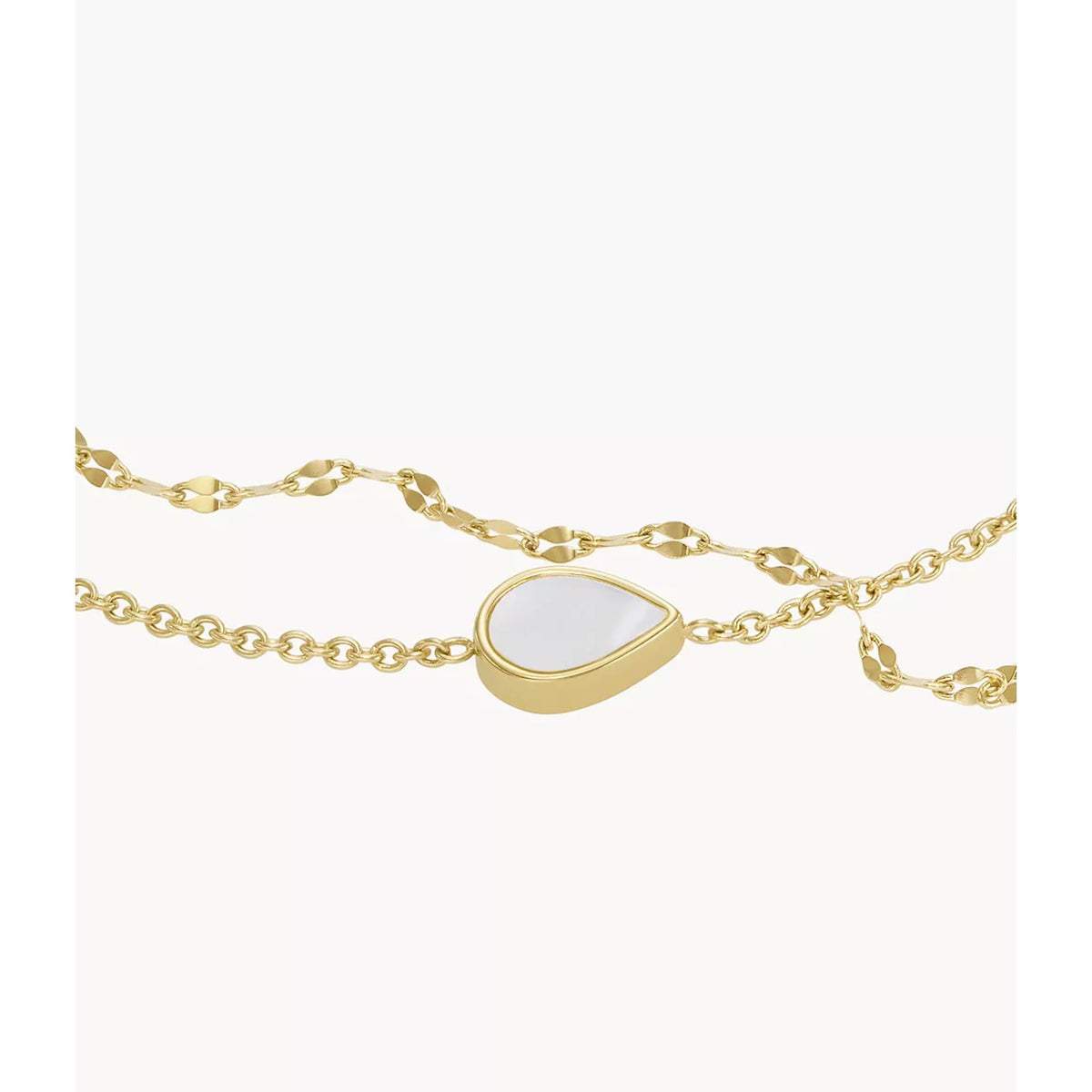 Fossil Mother-of-Pearl Chain Ladies Bracelet JF04317710