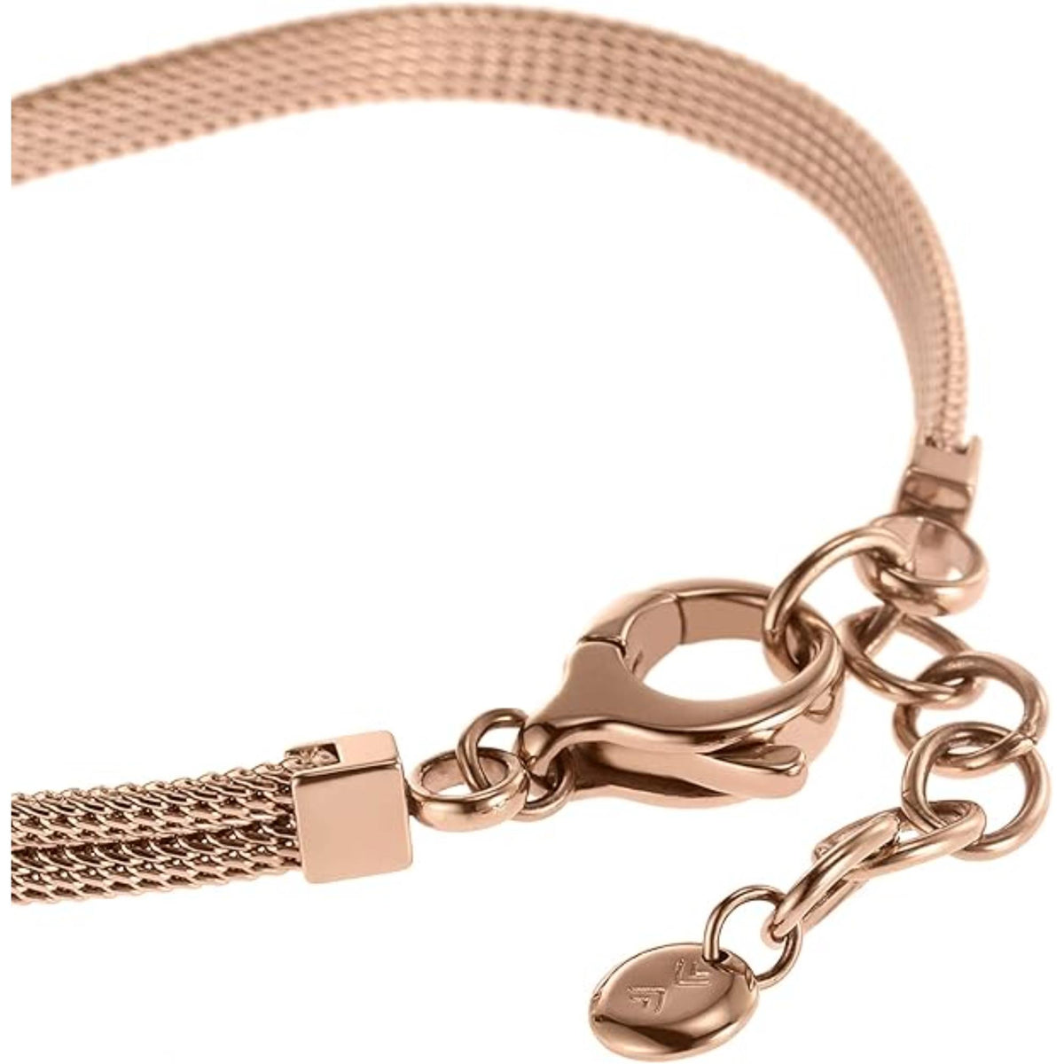 Close-Up View of Lobster Clasp and Extender Chain on Skagen Linje SKJ0851791