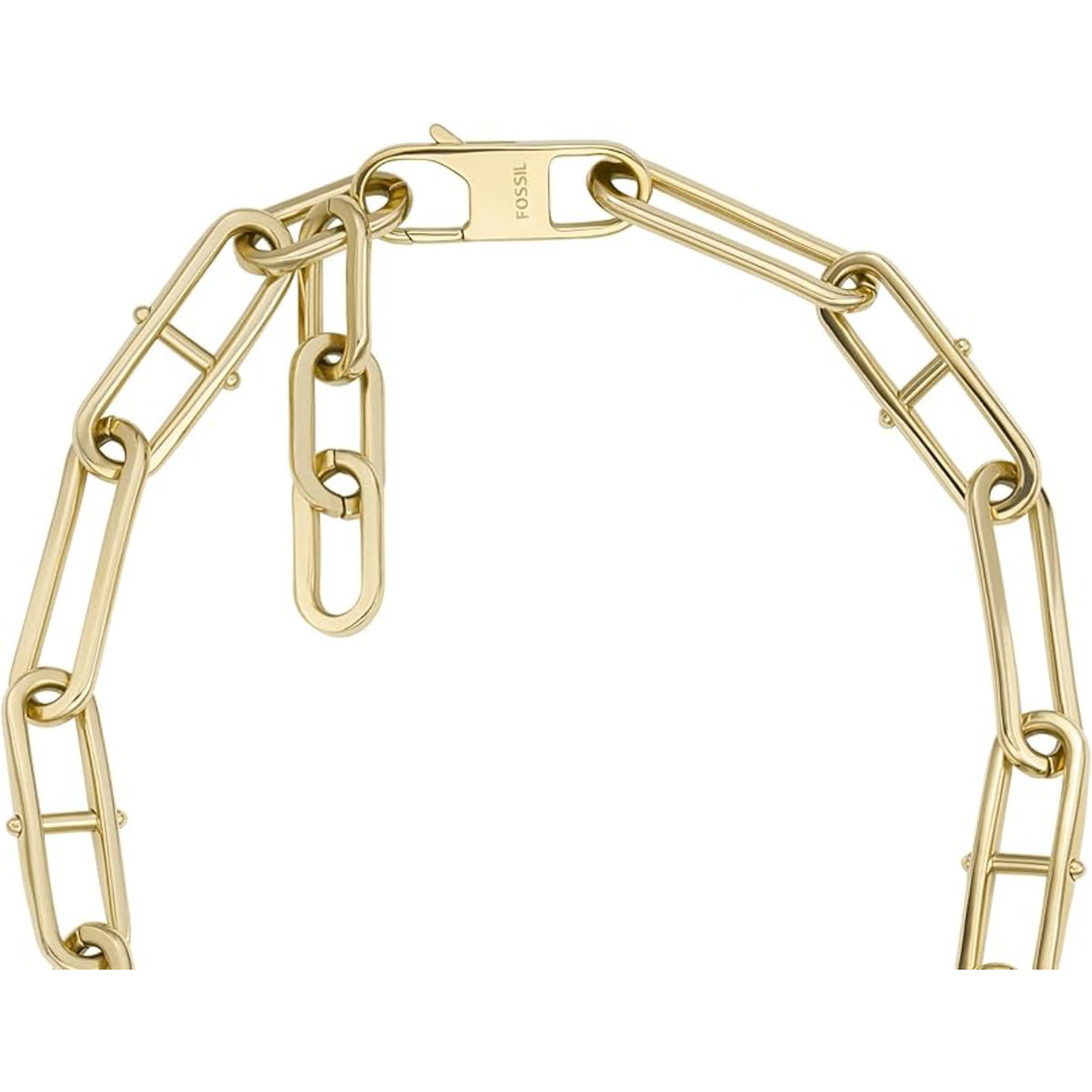 Fossil Heritage D-Link Gold-Tone Women's Necklace JF04102710