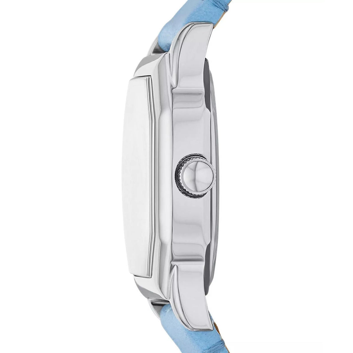 Fossil Harlow Cream Dial Light Blue Ladies Watch ES5405