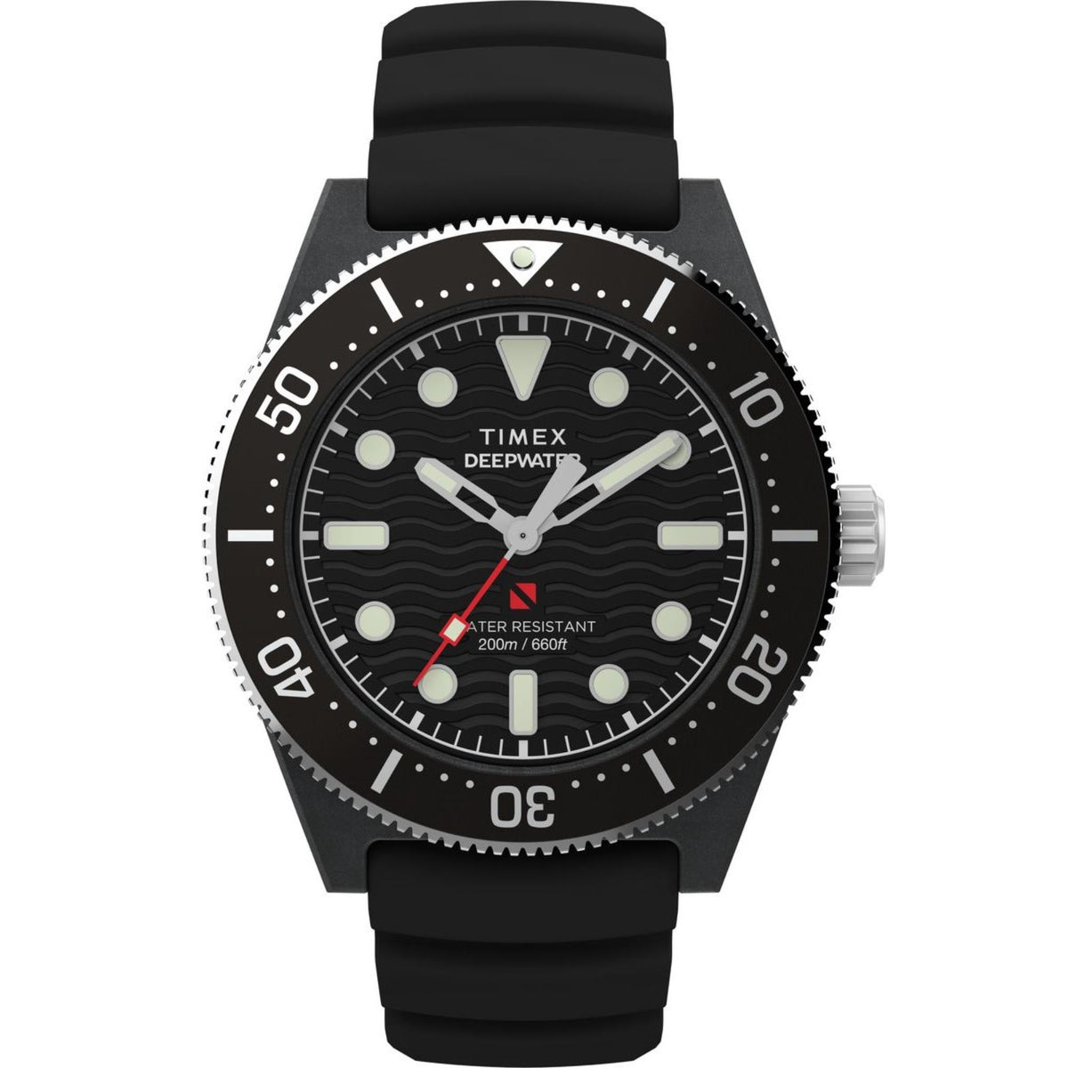 Timex Deep Water Reef Black Dial Men's Watch TW2Y02200
