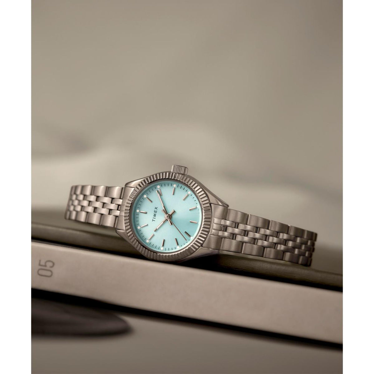 Timex Mini Legacy Blue Dial Women's Watch TW2W90700