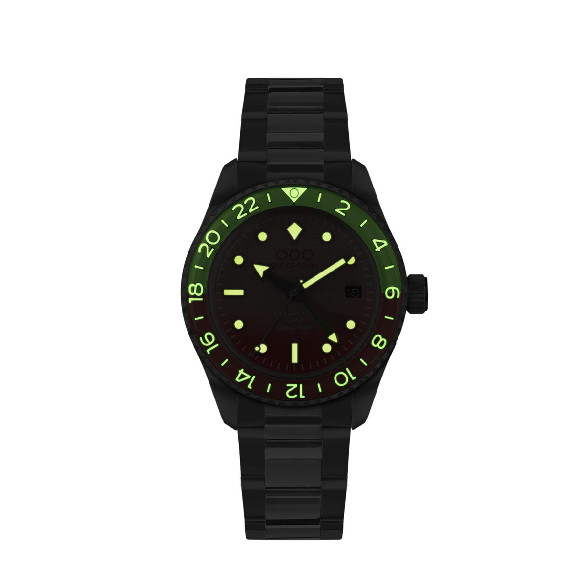 Out Of Order OOO.001-25.PA.BAND.SS Shaker GMT Men's Watch