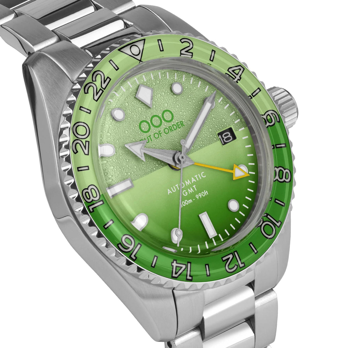 Out Of Order OOO.001-25.MI.BAND.SS Shaker GMT Men's Watch
