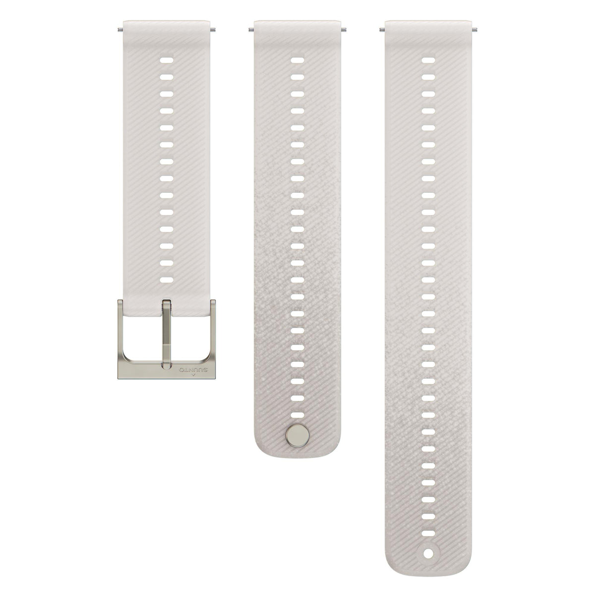Suunto SS051072000 Athletic Powder Gray 6 Silicone Watch Strap