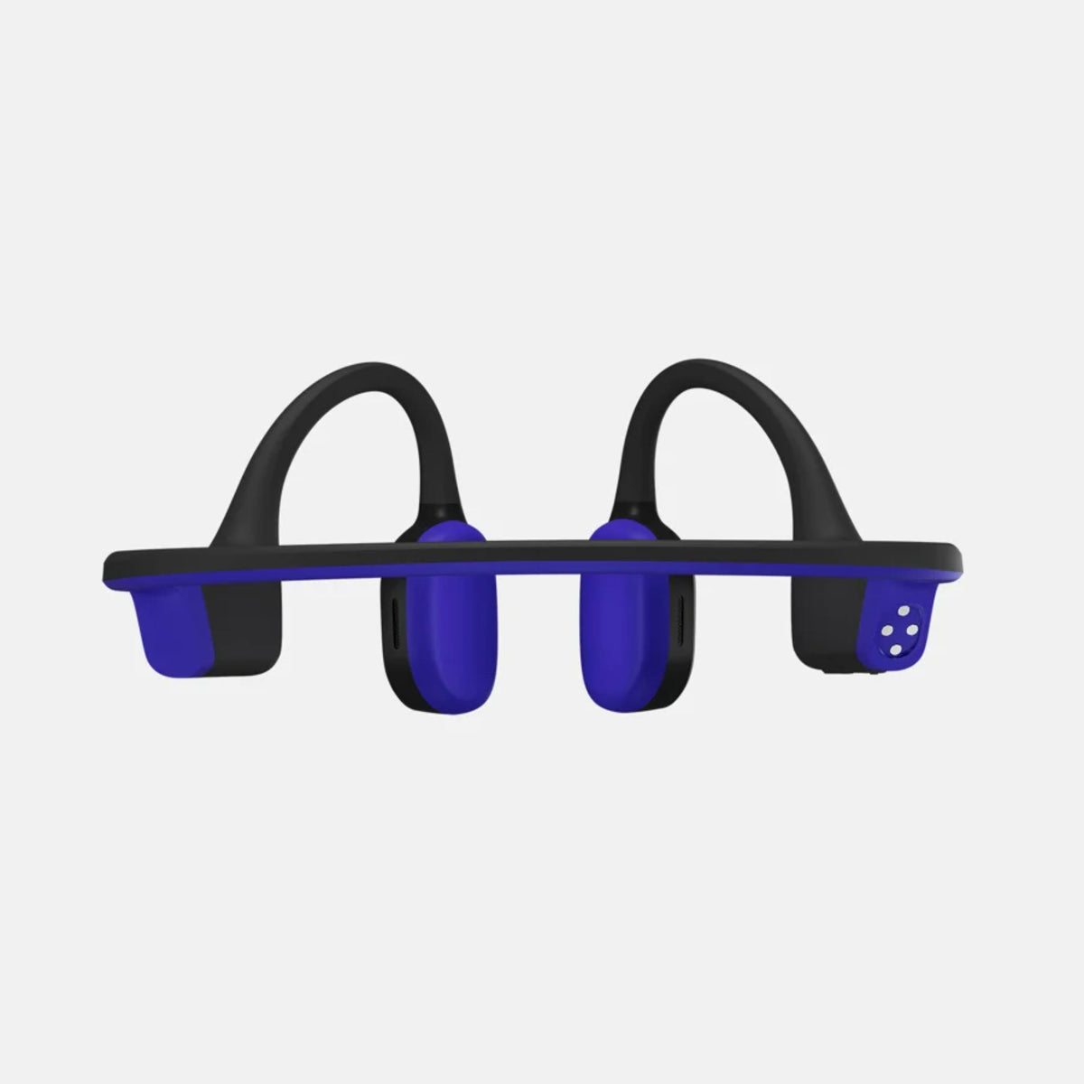 Suunto Aqua SS051124000 light tidal black sports open-ear wireless headphones rear view displaying back neckband structure and transducer pads