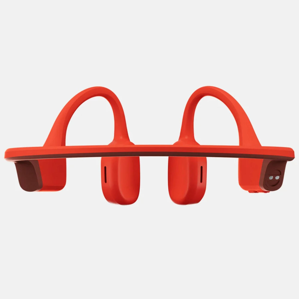 Suunto Sonic Coral Red SS050948000 top view showing neckband arch and earhook profile