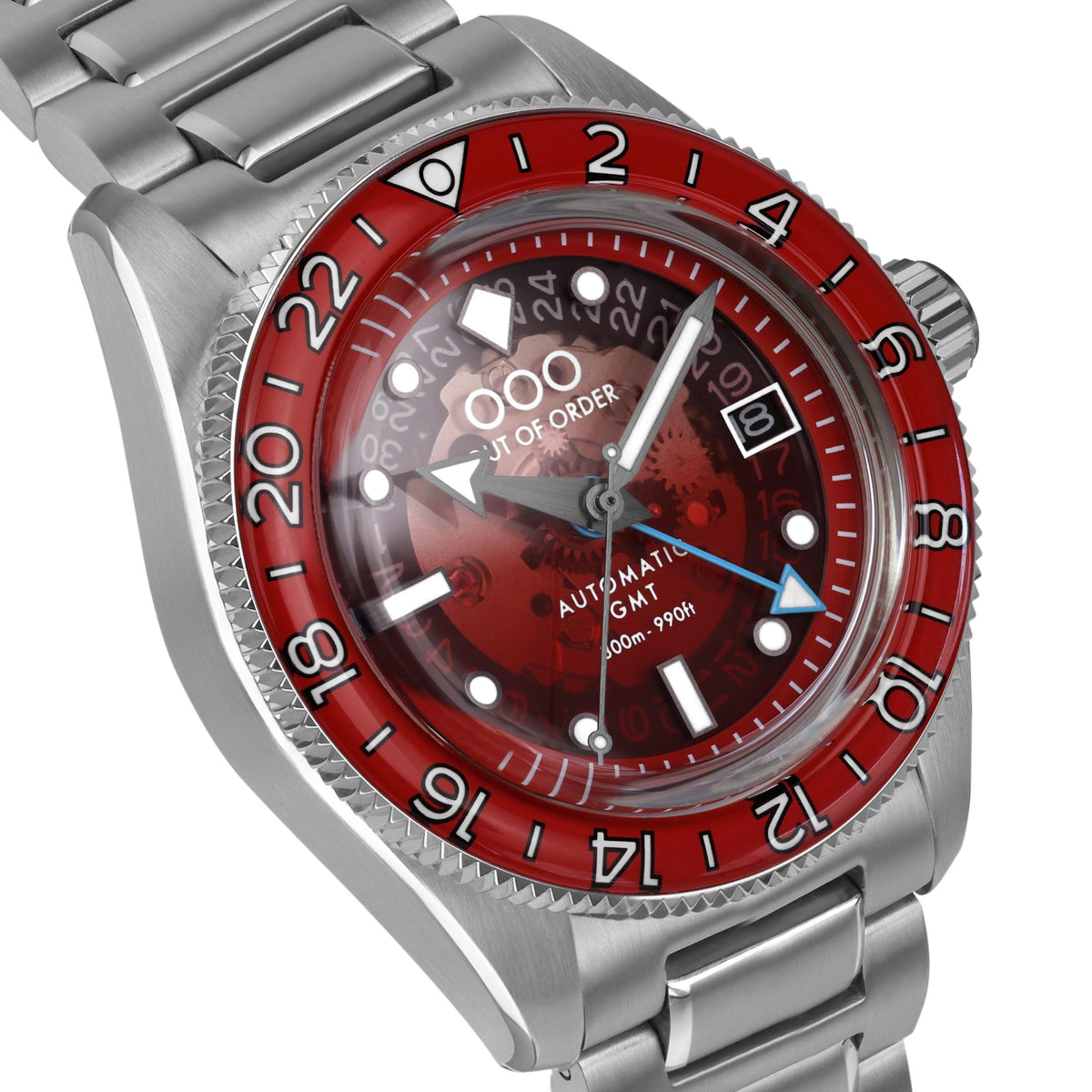 Out of Order OOO.001-25.BI.BAND.SS Limited Edition Shaker Watch