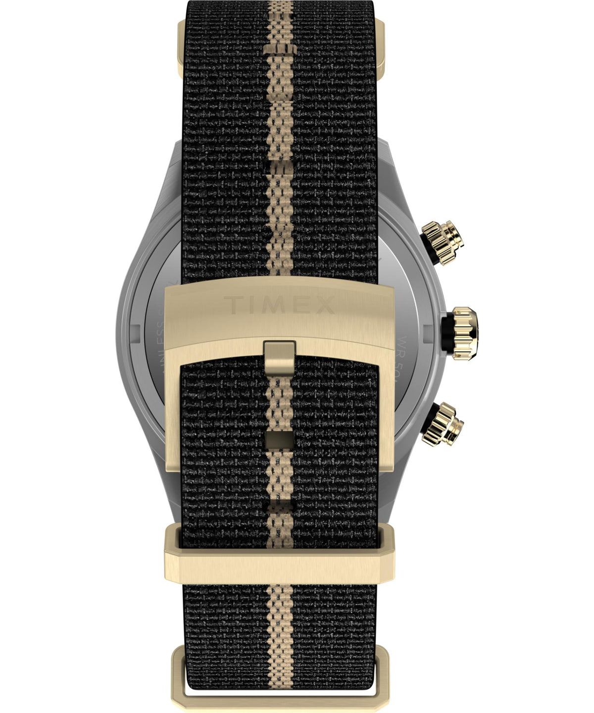 Timex Waterbury Heritage Chronograph Black Dial Men's Watch TW2Y35400
