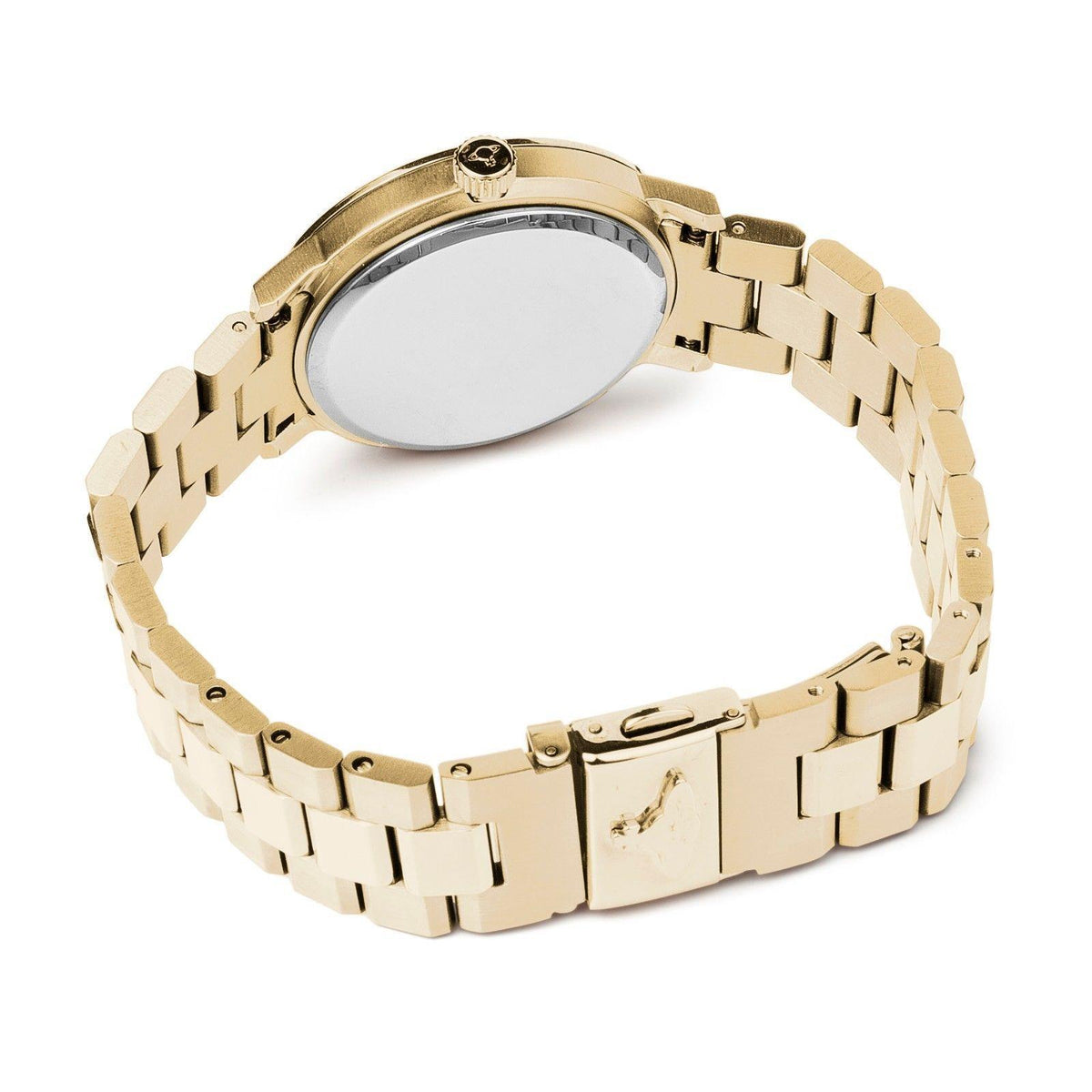 Vivienne Westwood Bloomsbury Quartz Gold Dial Gold PVD Stainless Steel Ladies Watch VV152GDGD - WatchNation