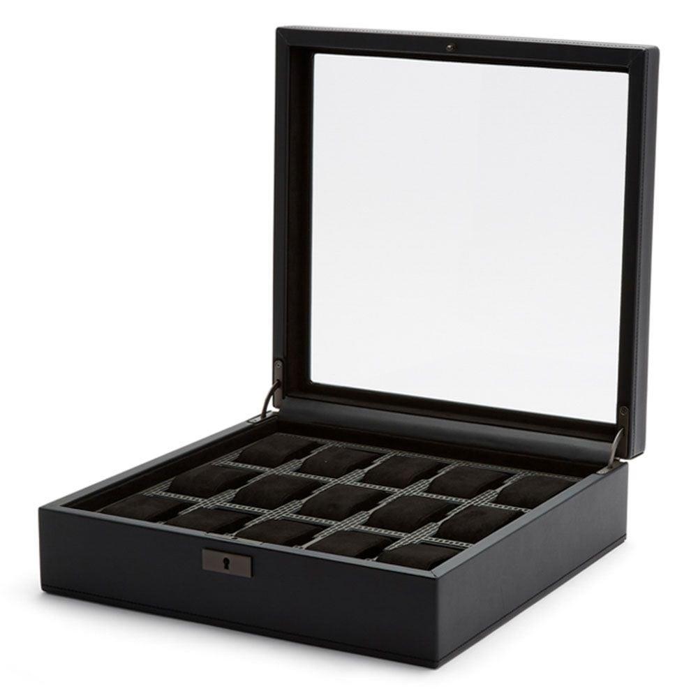 WOLF Axis 15 Piece Watch Box 488303
