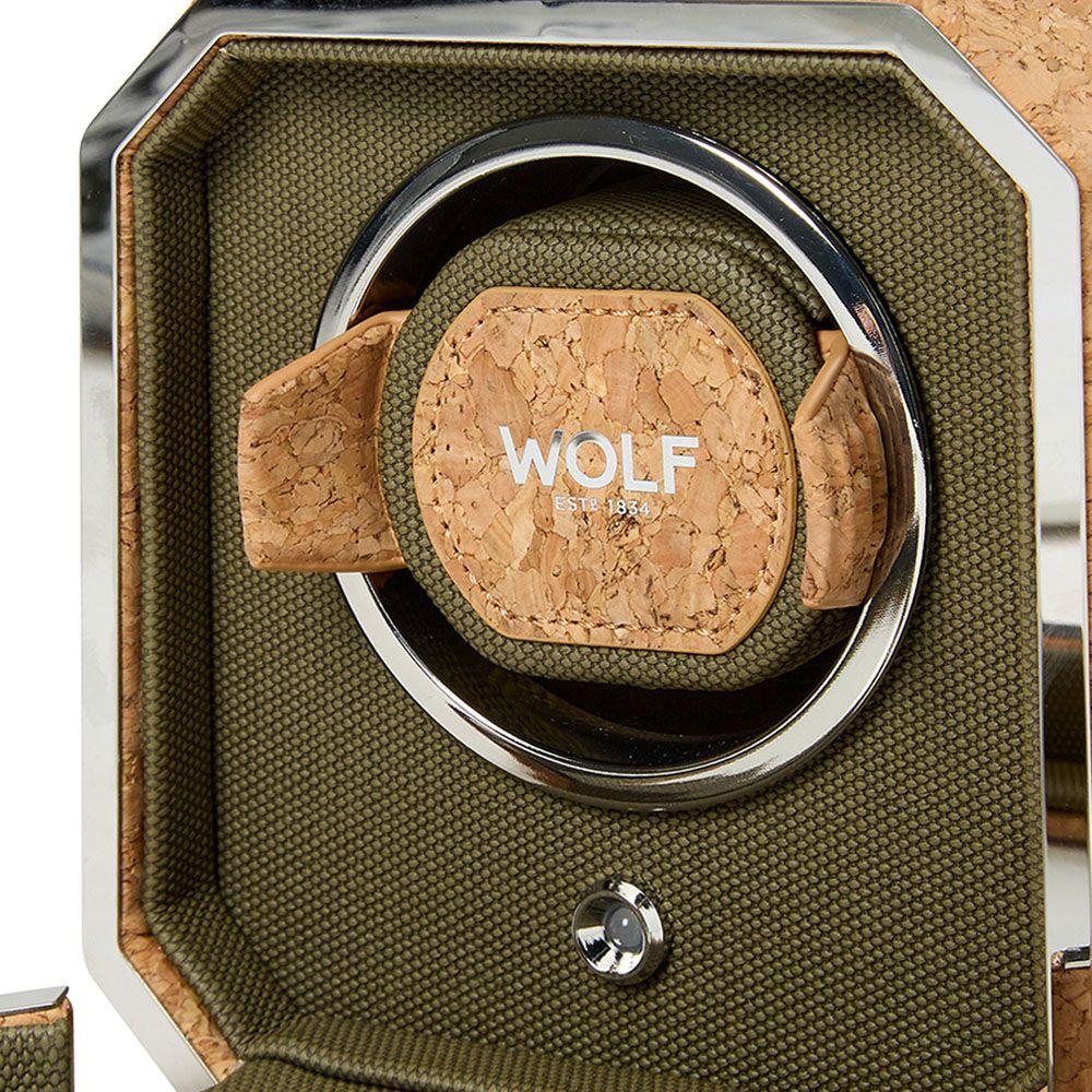 WOLF Cortica Single Cork Watch Winder 668161