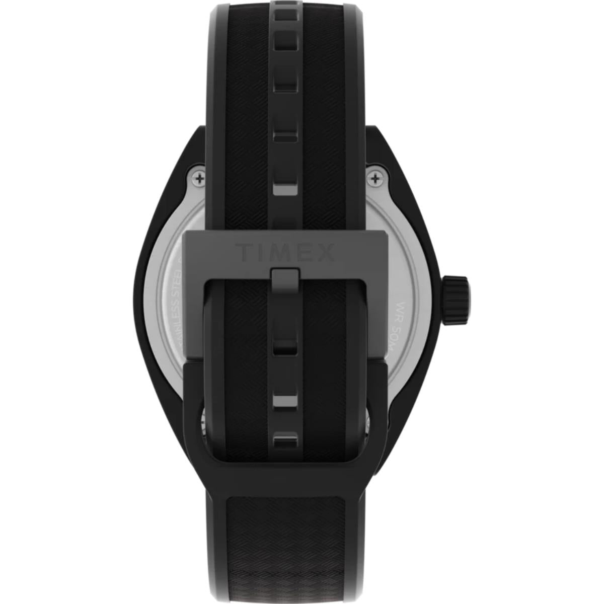 Timex Urban Pop Quartz Black Dial Eco-Friendly Strap Unisex Watch TW2W42100