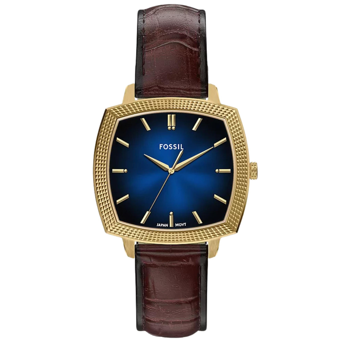 Fossil Machine x Nick Jonas 37mm LE1215 blue dial front view