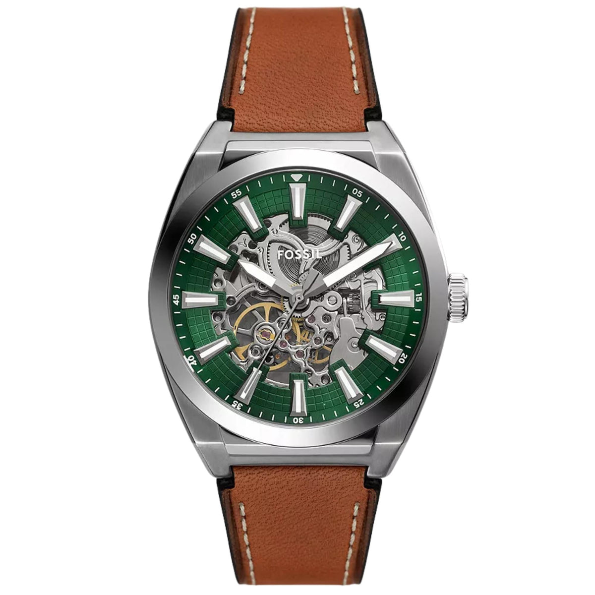 Fossil Everett 42mm ME3261 green dial front view