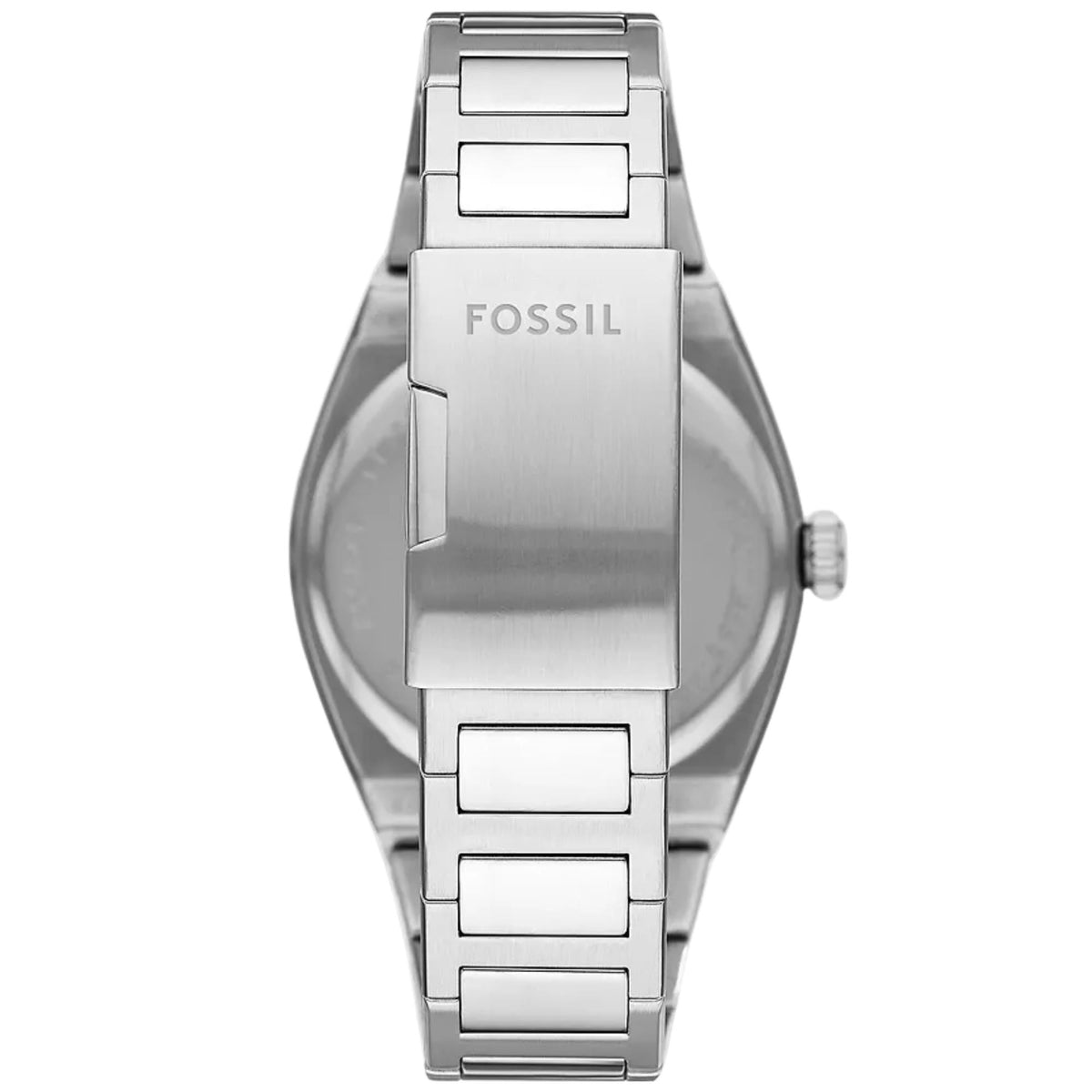 Fossil Everett FS5822 stainless steel bracelet and clasp detail