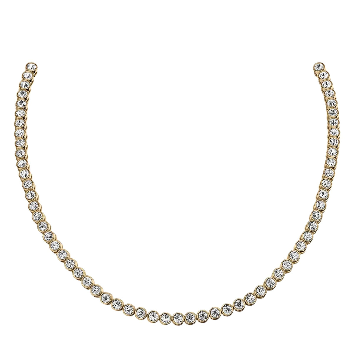 Skagen Moderne Glitz 356mm Gold Ladies Necklace SKJ5019710