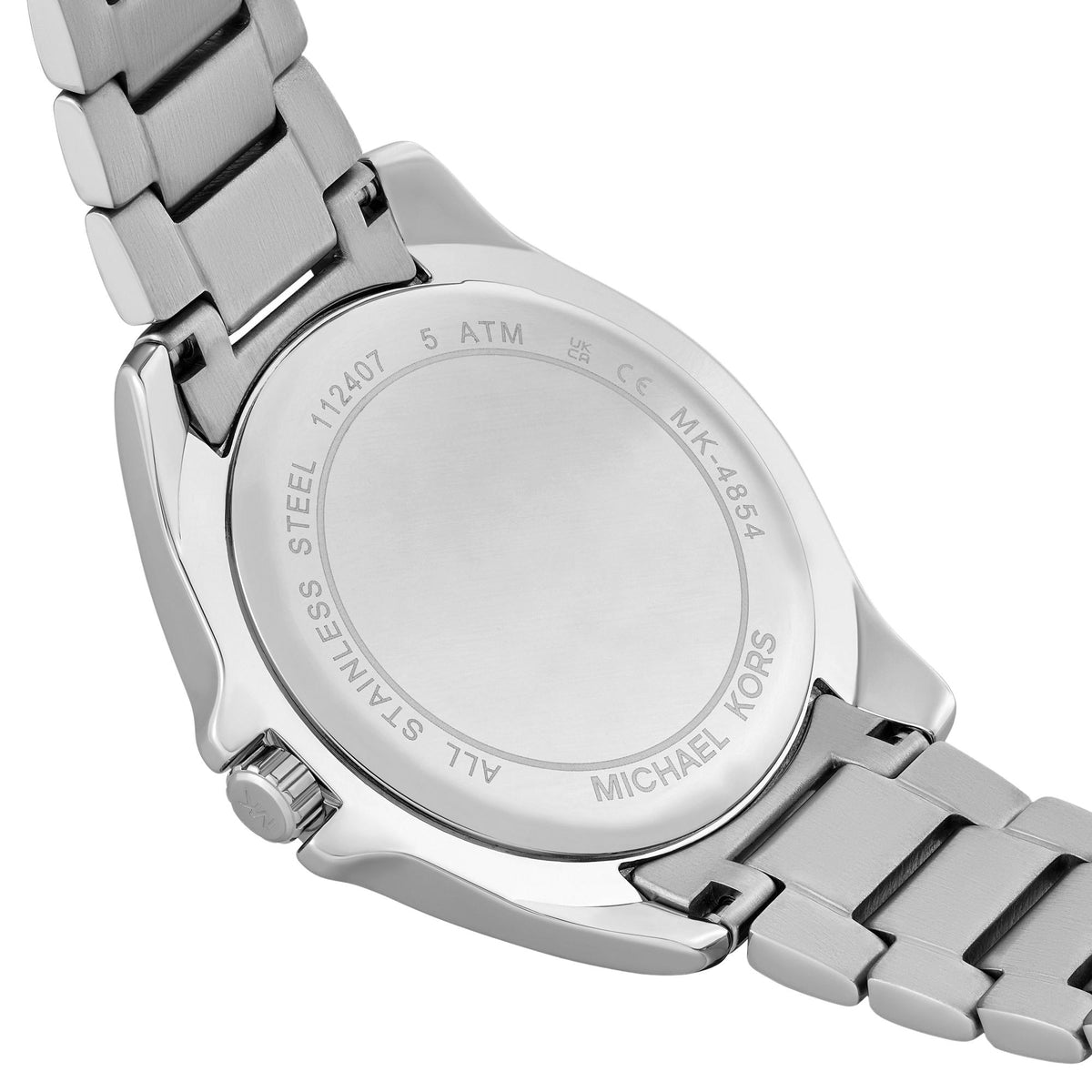 Michael Kors Kaycie Pavé 39mm Rose Gold Dial Steel Ladies Quartz Watch MK4854