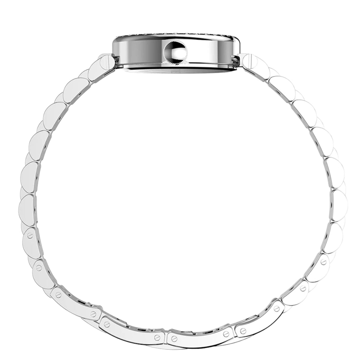 Timex Trend Cavatina 19mm Silver Dial Steel Ladies Quartz Watch TW2Y90000