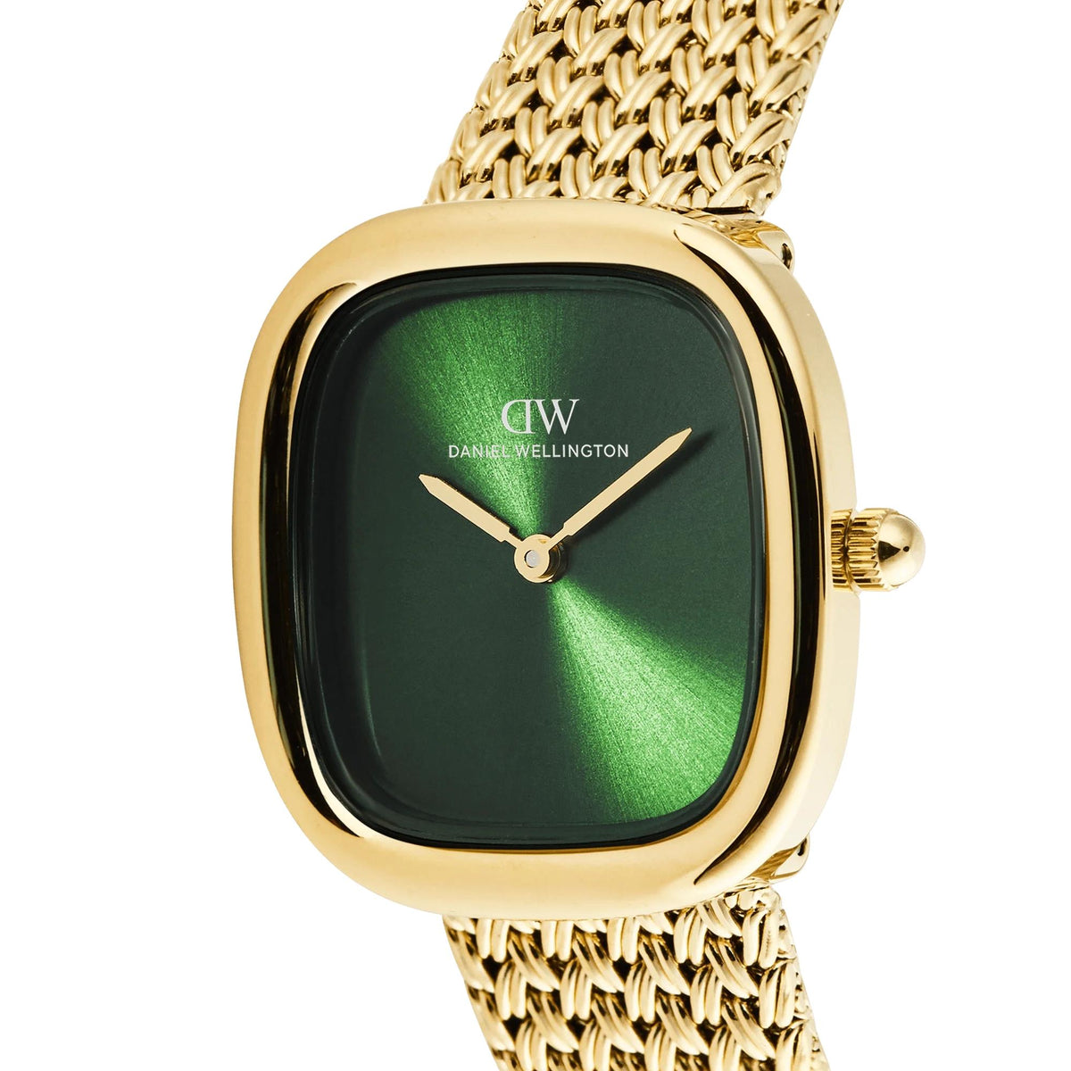 Daniel Wellington Margot 24mm Green Dial Yellow Gold-Tone Steel Ladies Quartz Watch DW00100967