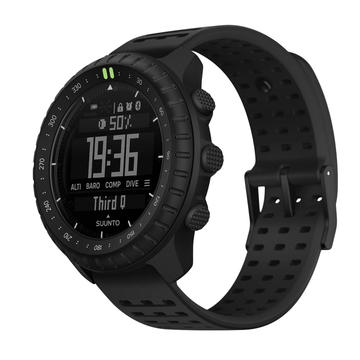 Suunto Core 2 49mm Digital Silicone Quartz Watch SS051780000