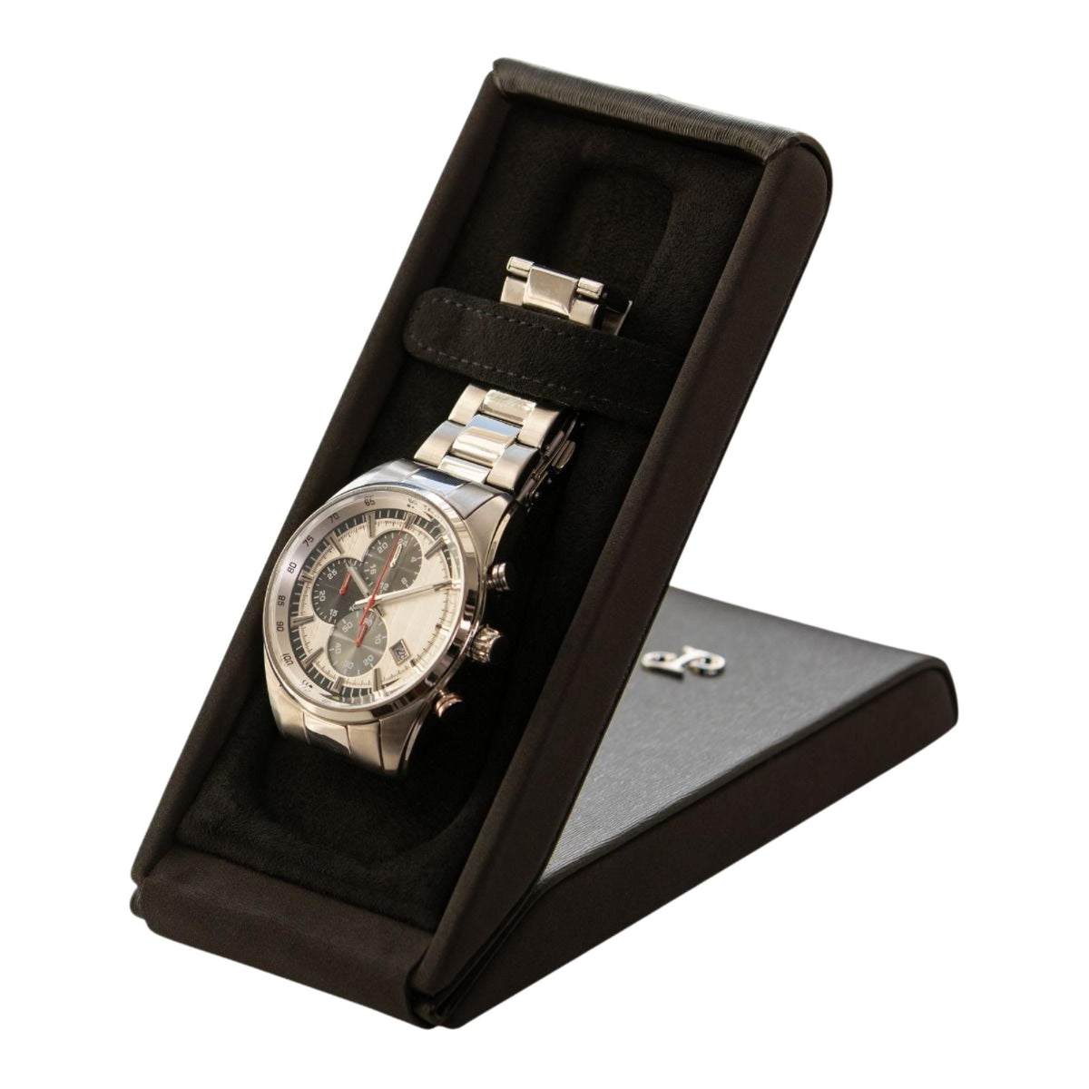 WOLF Philipp Black Flip Watch Stand 190203