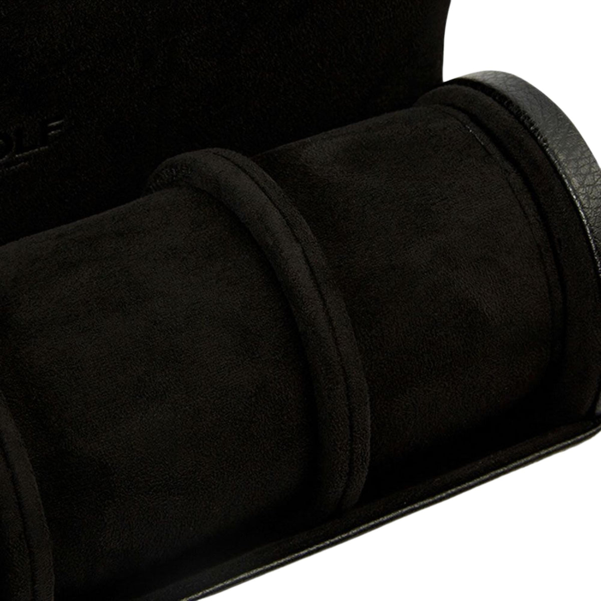 WOLF British Racing Black Triple Watch Roll 792902