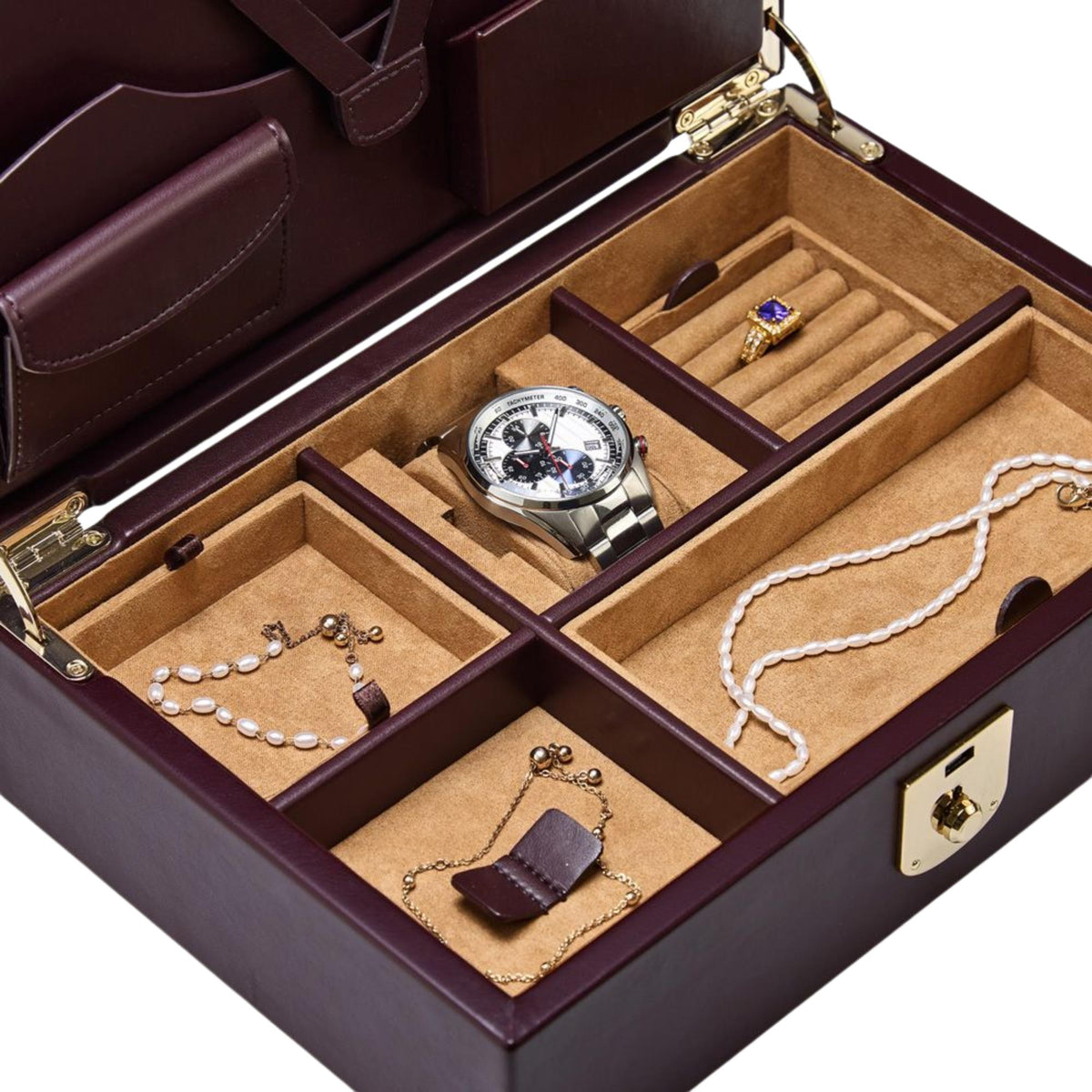 WOLF Philipp 190th Anniversary Collection Chestnut Watch and Jewellery Lifestyle Box 190206