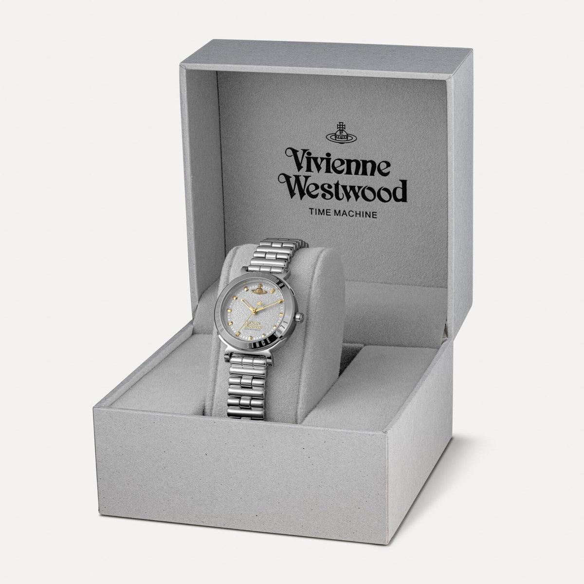 Vivienne Westwood The Chelsea 31mm Silver Dial Steel Ladies Quartz Watch VV346SWSL