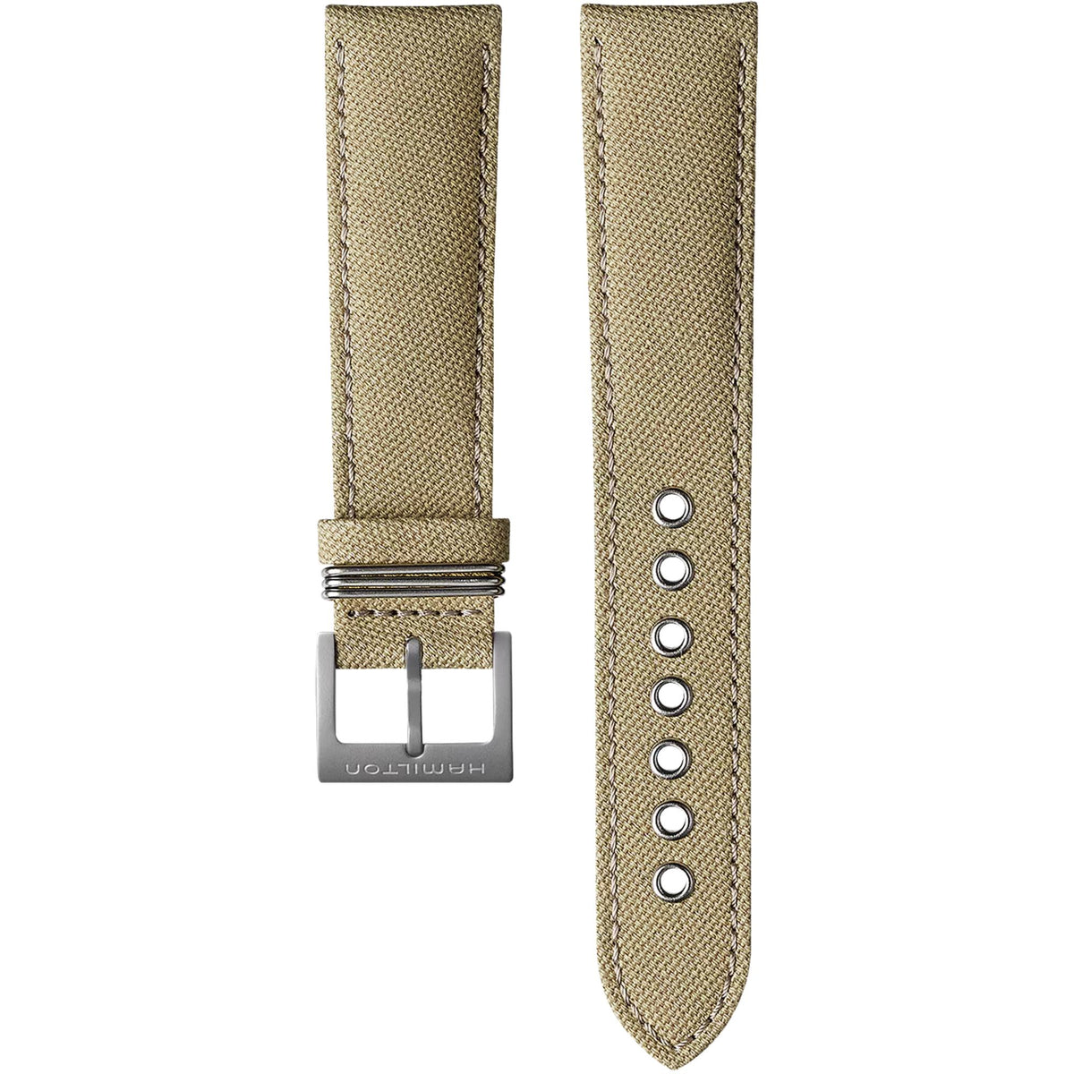 Hamilton Khaki Field 20mm Beige Textile Canvas Strap H694694100